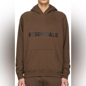 Essentials Chocolate Brown Hoodie